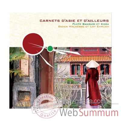 CD Carnets d\'Asie et d\'ailleurs - Flûte Bansuri et Kora Vox Terrae -17109980
