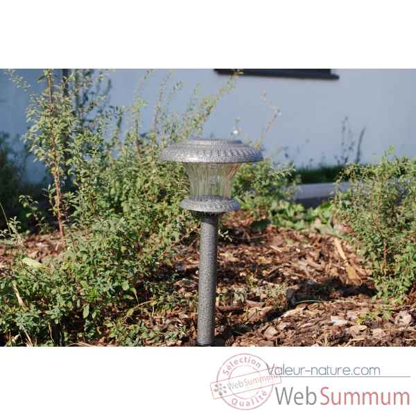 Lanterne solaire avec diffuseur en verre Jiawei -1254