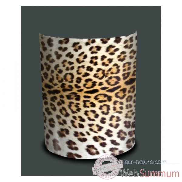 Applique murale matière peau de léopard -MAT1309APP