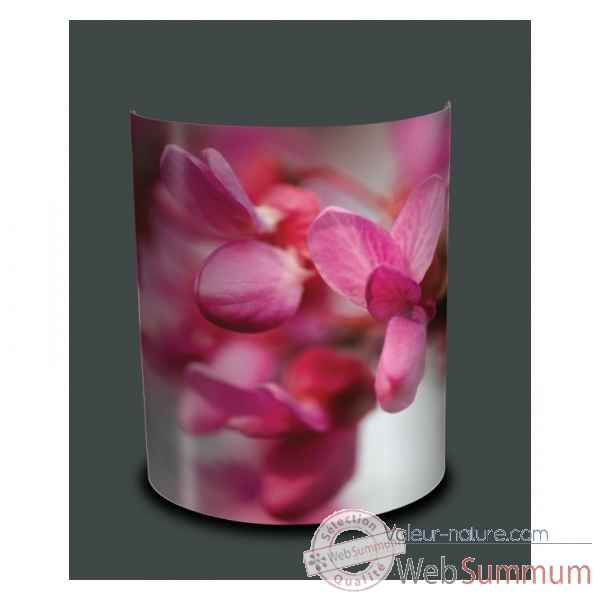 Applique murale nature orchidée rose -NA1204APP