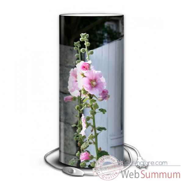 Lampe nature roses tremieres -NA1336