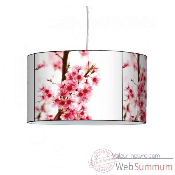 Lampe suspension nature fleur de cerisier -NA1215SUS