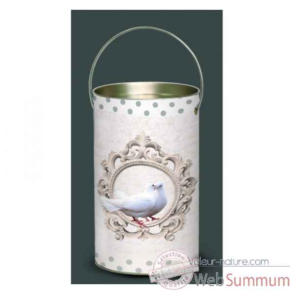 Lanterne charme colombe -CH4LAN